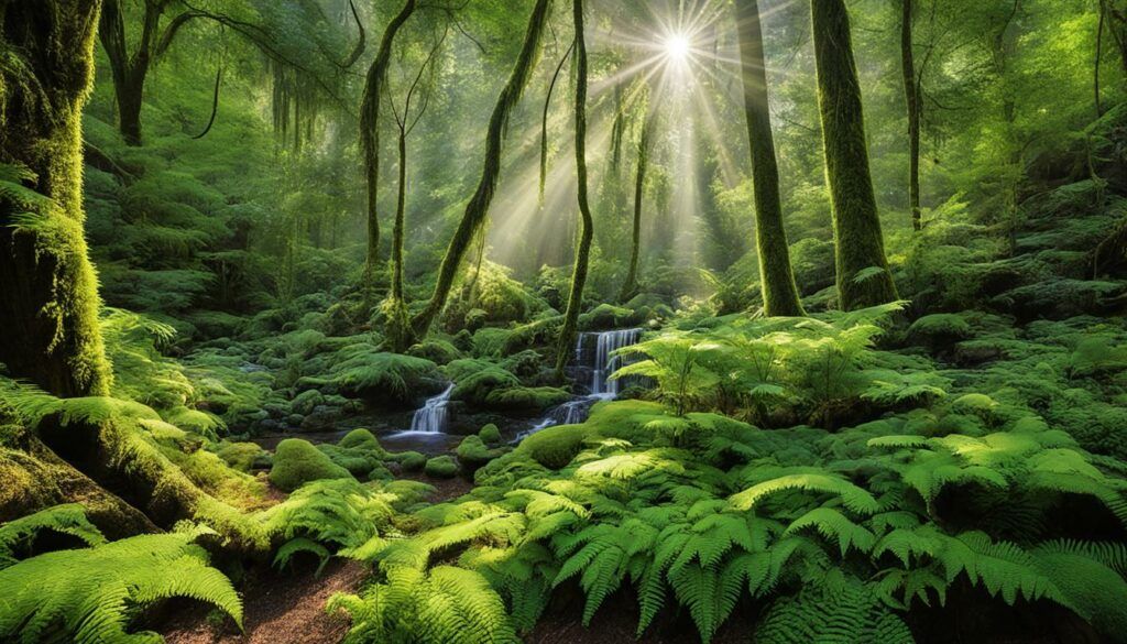 shade forest plants